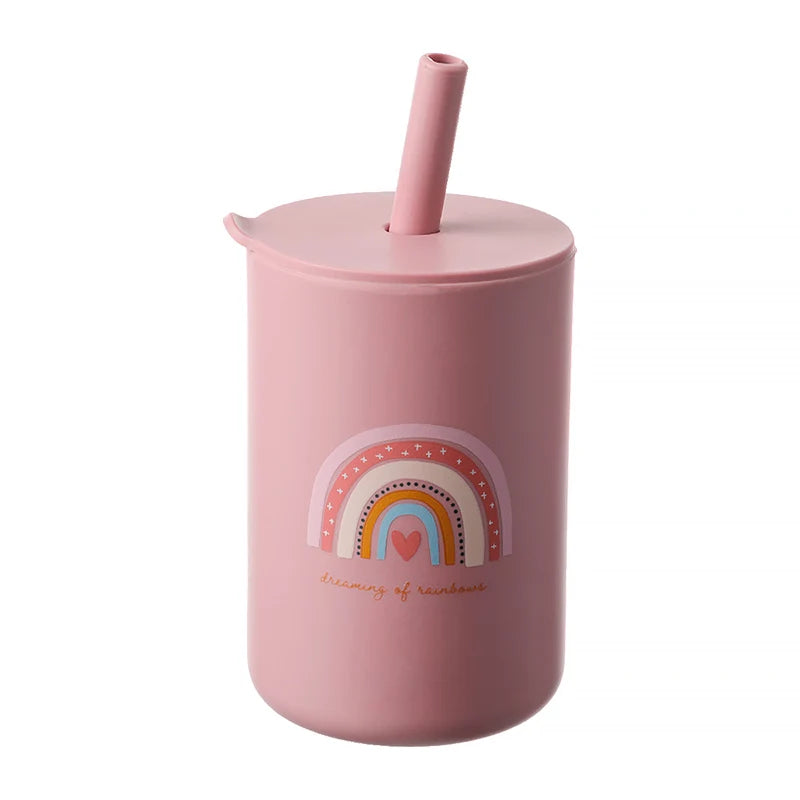 Copo em Silicone Anti-vazamento para Bebés