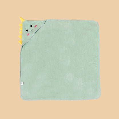 Toalha com Capuz de Dinossauro