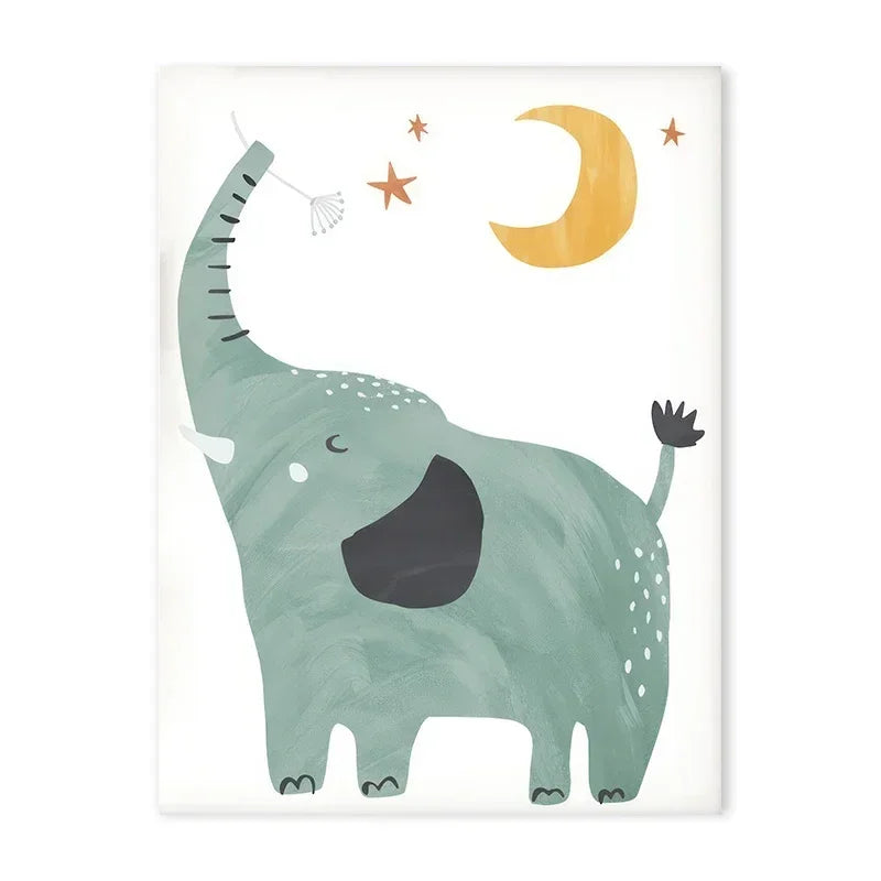 Ilustrações - Um dia no zoo