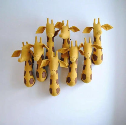 Girafa decorativa de parede