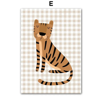 Ilustrações - Animais Safari