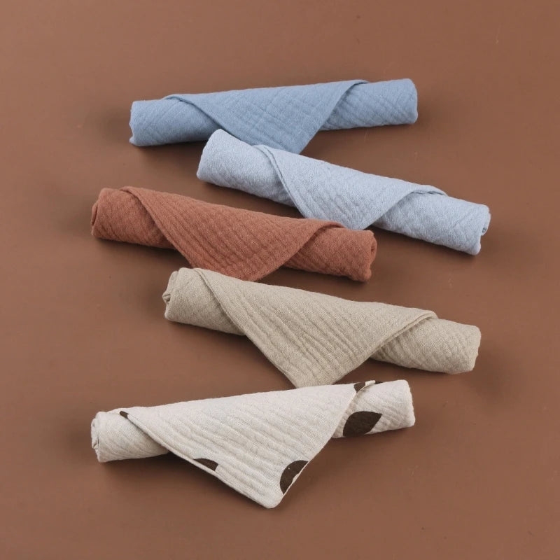 Conjunto de Musselinas em Algodão – 5 Unidades