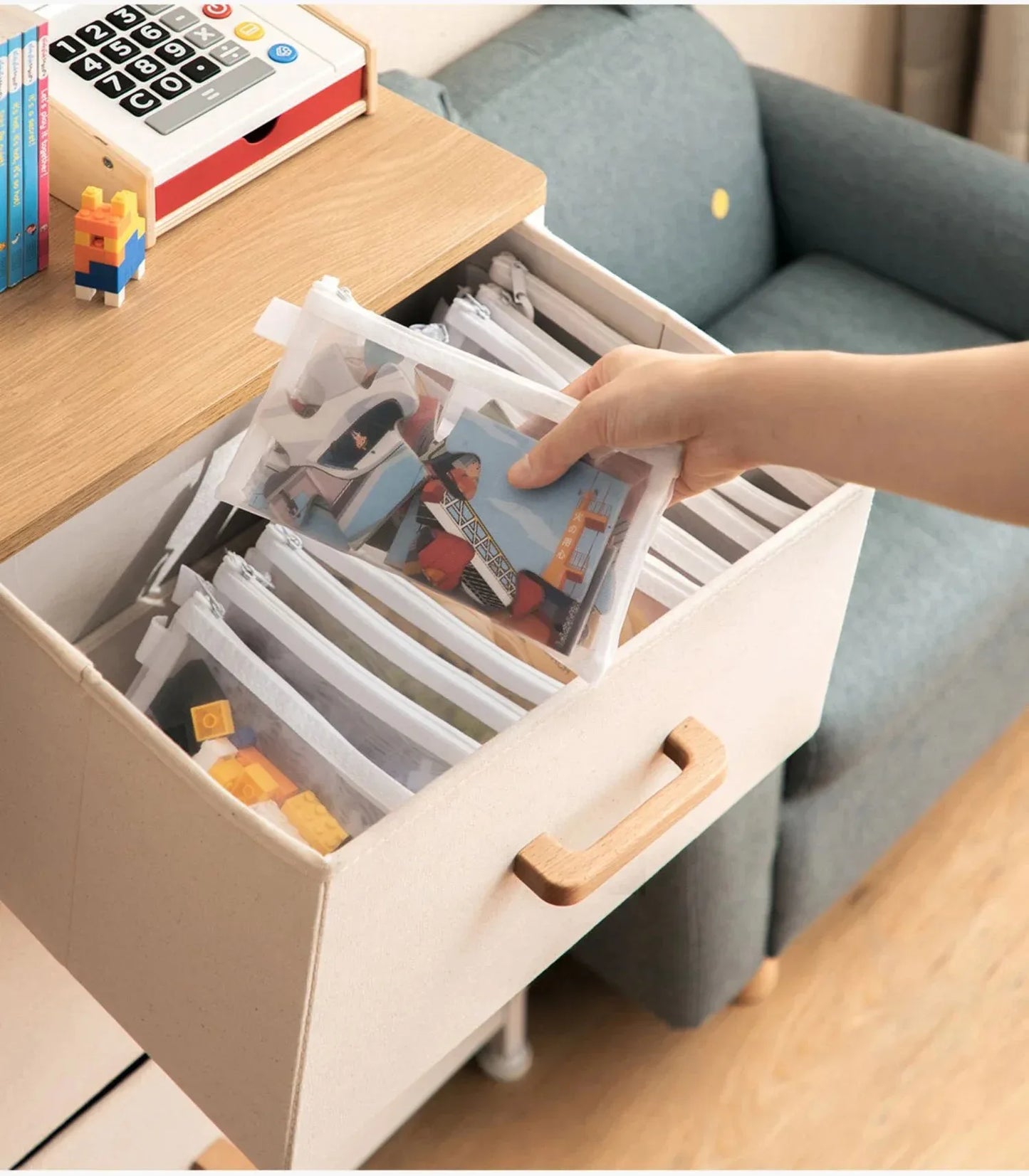 Bolsas “Puzzle Pouch” – Organizador Transparente com Fecho