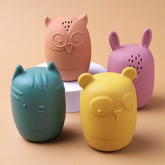 Brinquedo de Banho em Silicone - Animais Divertidos
