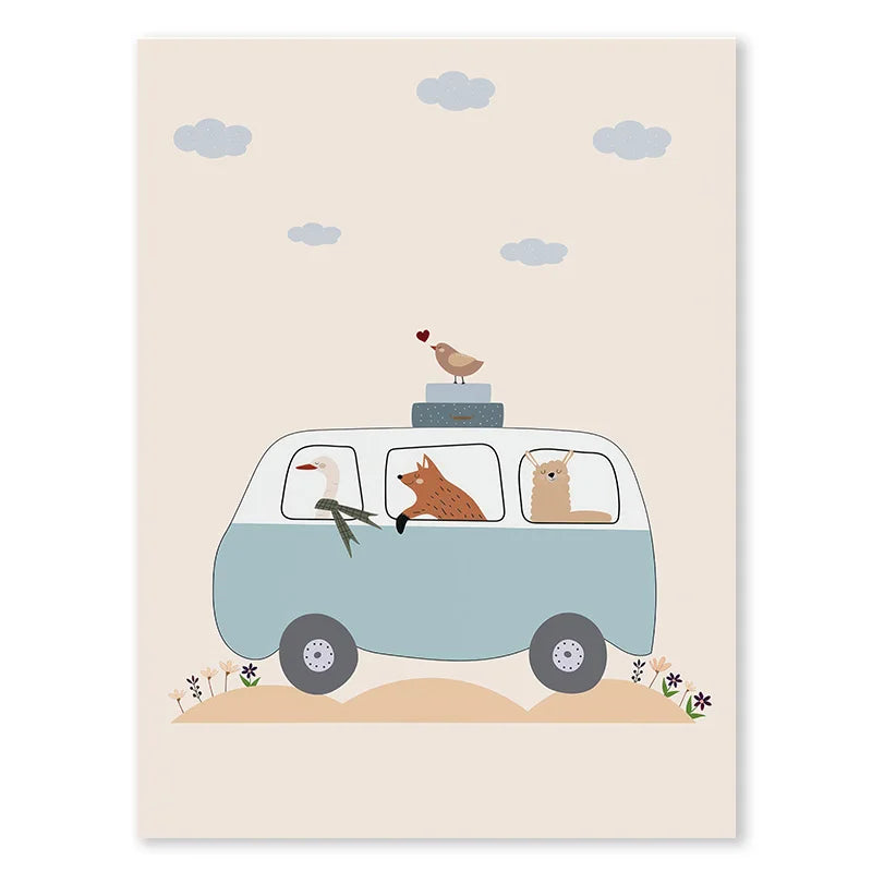 Ilustrações - A Raposa Alice