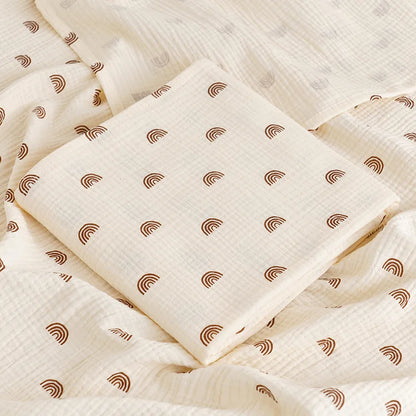 Swaddle em Algodão e Fibra de Bambu