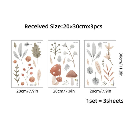 Stickers decorativos - Mushrooms