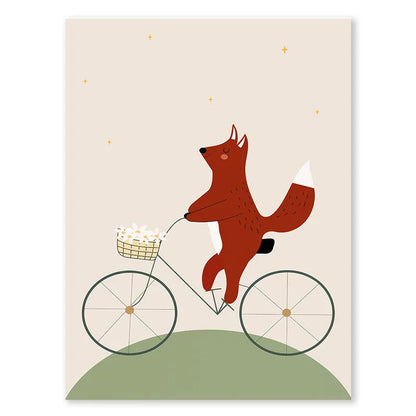 Ilustrações - A Raposa Alice