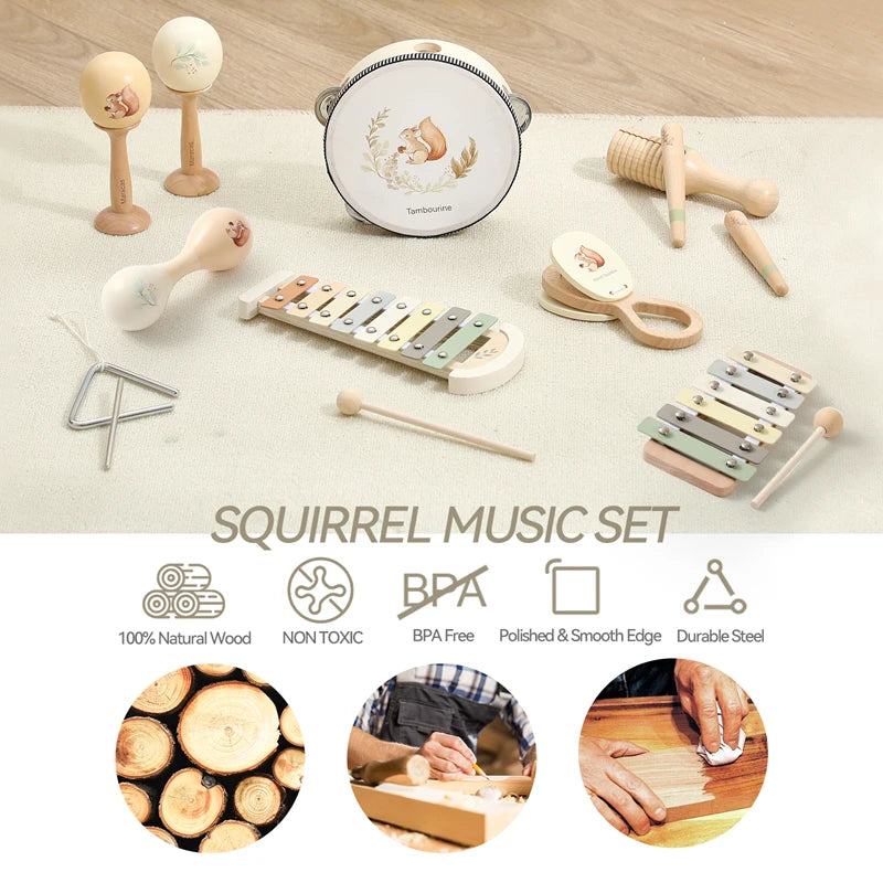 Instrumentos Musicais -  Squirrel Band