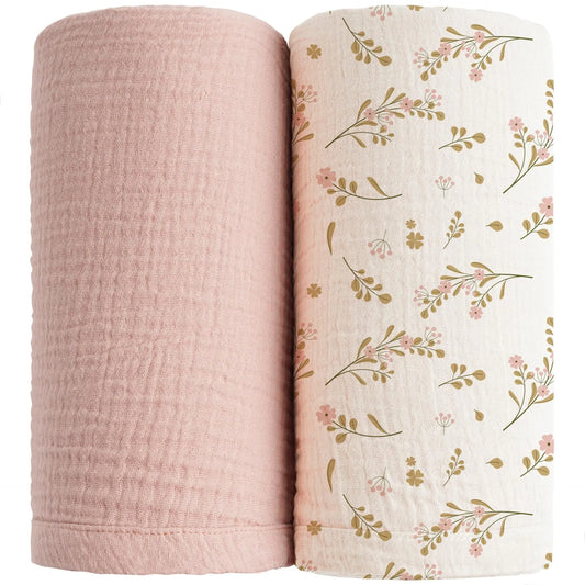 Swaddle Duo – Envolventes em Algodão Ultra Suave