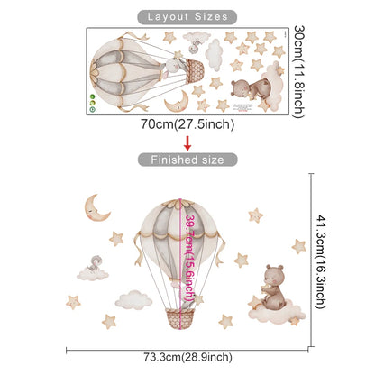 Stickers - Balão de ar quente