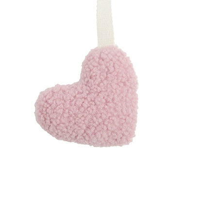 Clipe de Chupeta em tecido -  Coração