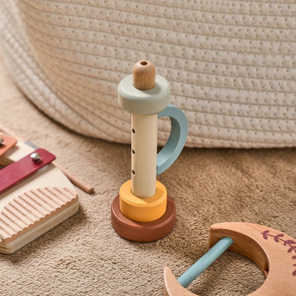 Instrumentos musicais em madeira - kit Montessori sensorial e educativo