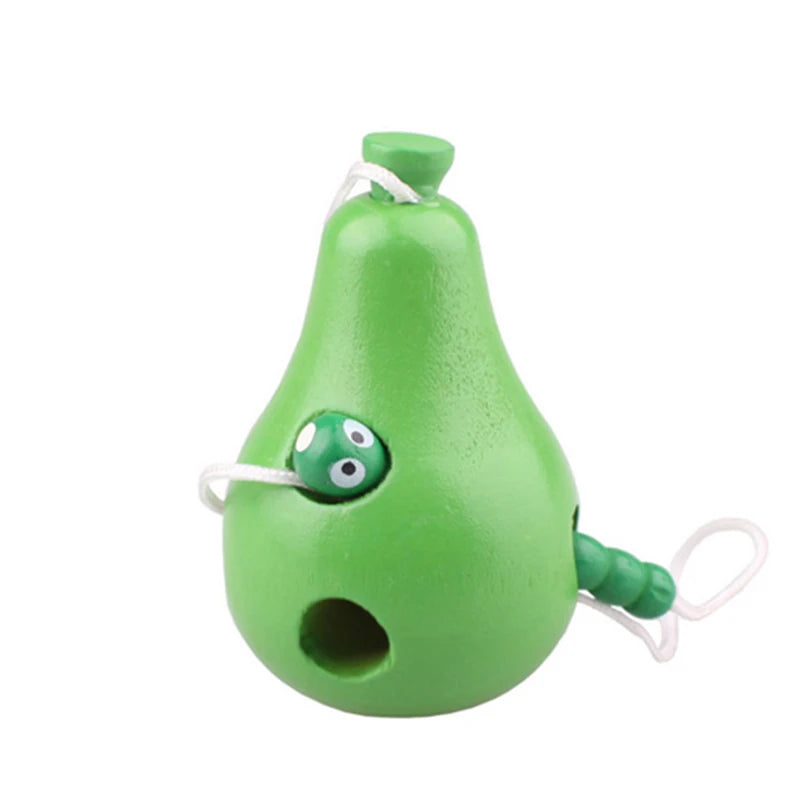 Brinquedos Montessori de Enfiar para Coordenação e Concentração