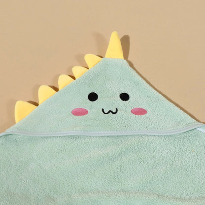 Toalha com Capuz de Dinossauro