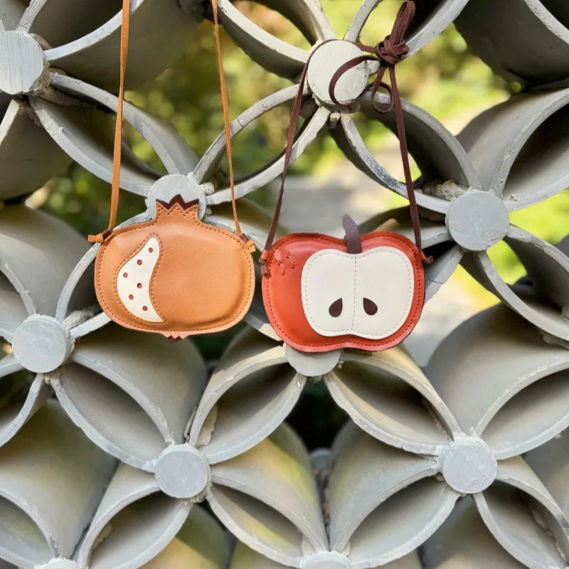 Mini bolsas FRUIT – maçã e romã