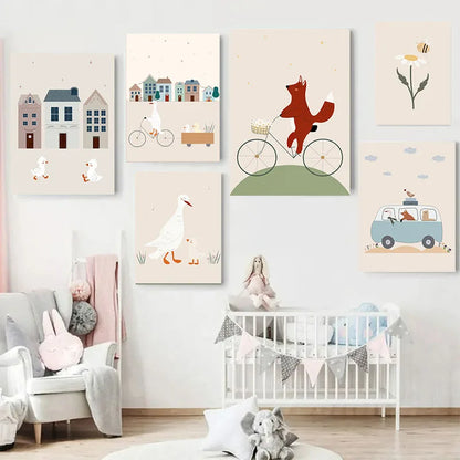 Ilustrações - A Raposa Alice