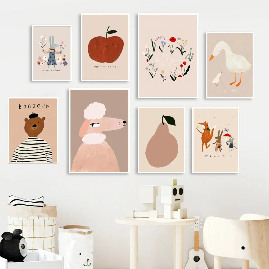 Ilustrações - Quarto kids