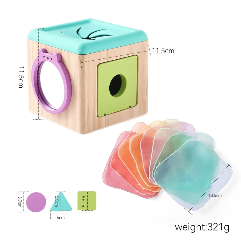 Tissue Box – Caixa Sensorial de Madeira