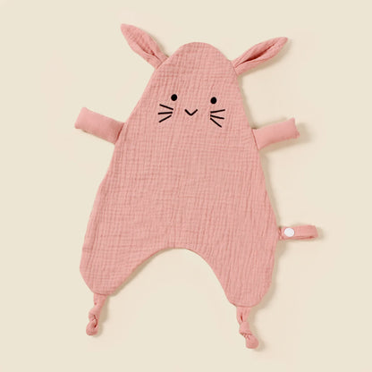 Doudou de Algodão com Prende-Chupetas