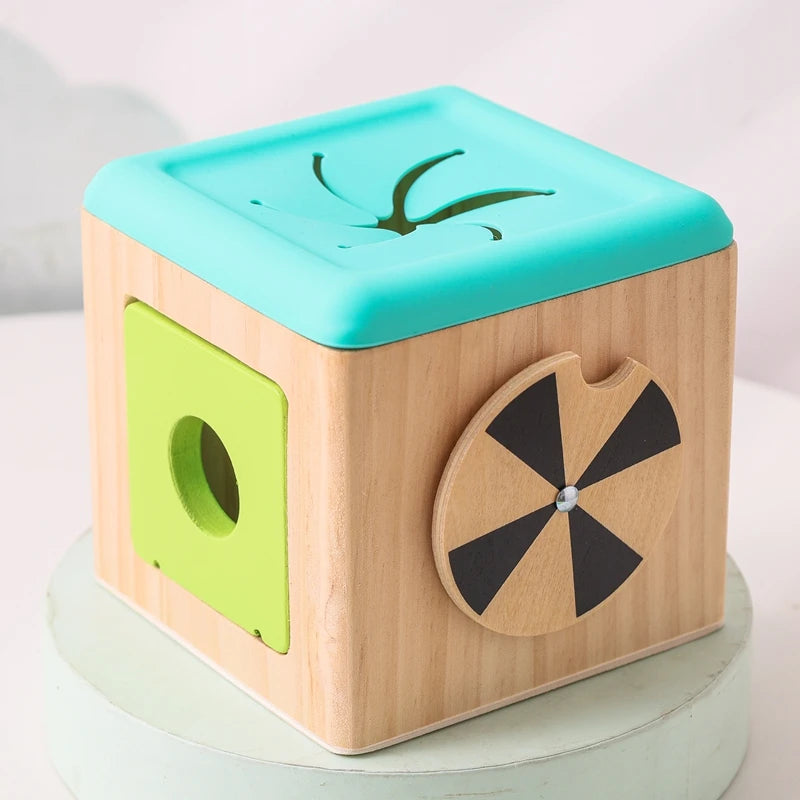 Tissue Box – Caixa Sensorial de Madeira