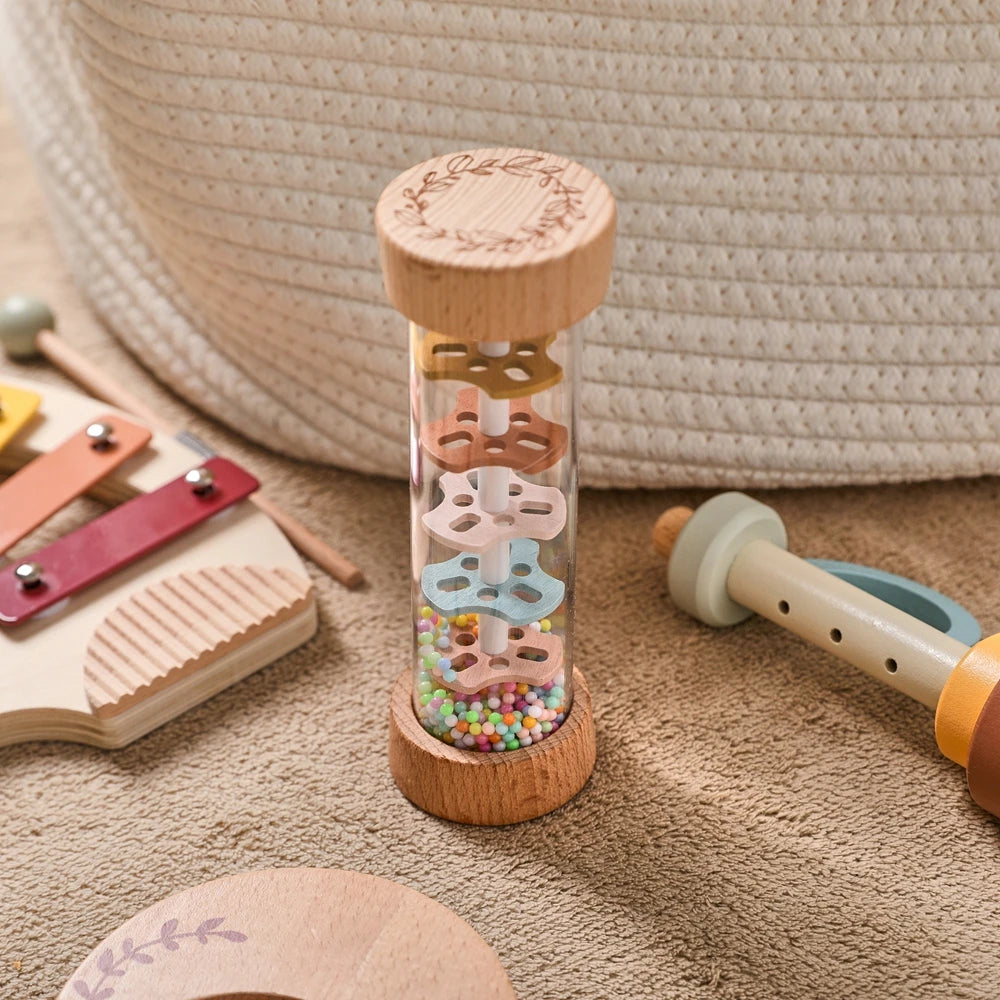 Instrumentos musicais em madeira - kit Montessori sensorial e educativo