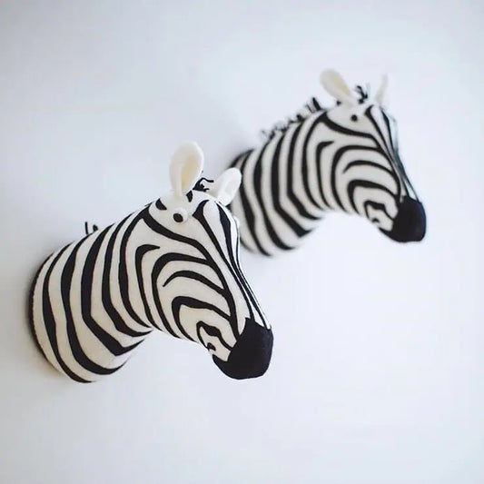 Zebra decorativa de parede