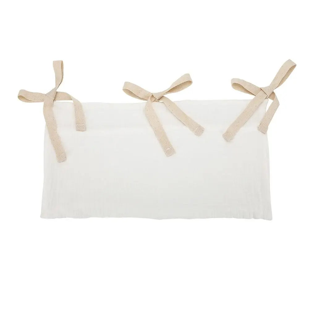 Organizador de berço Pocket Cot – Bolsa de Pendurar em Algodão