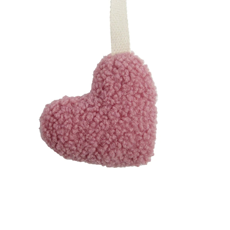 Clipe de Chupeta em tecido -  Coração