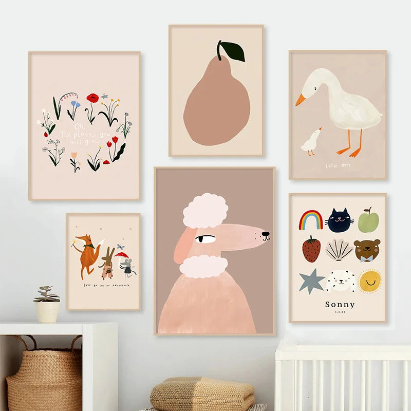 Ilustrações - Quarto kids