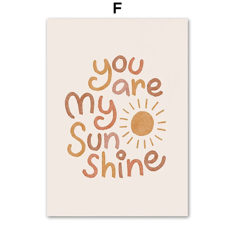 Ilustração - You Are My Sunshine