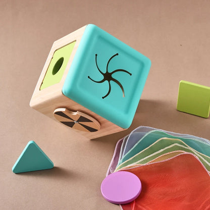 Tissue Box – Caixa Sensorial de Madeira