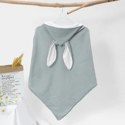 Toalha de Banho com Capuz Coelho