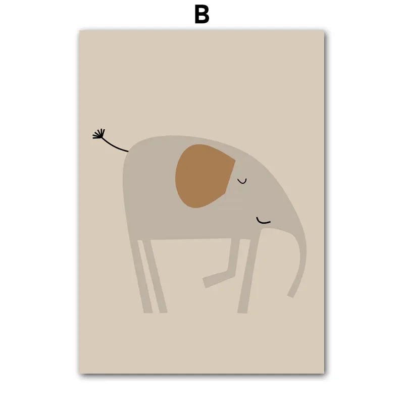 Ilustrações - Animais Safari