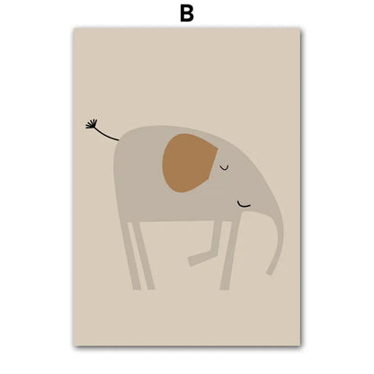 Ilustrações - Animais Safari