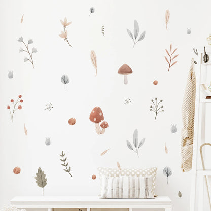 Stickers decorativos - Mushrooms