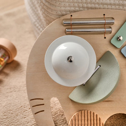 Instrumentos musicais em madeira - kit Montessori sensorial e educativo