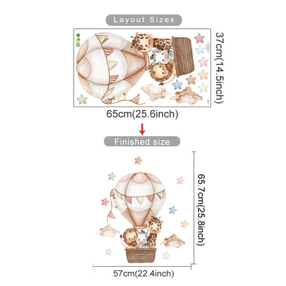 Stickers - Balão de ar quente