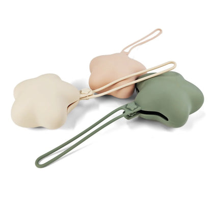 Caixa Porta-Chupeta em Silicone - Estrela