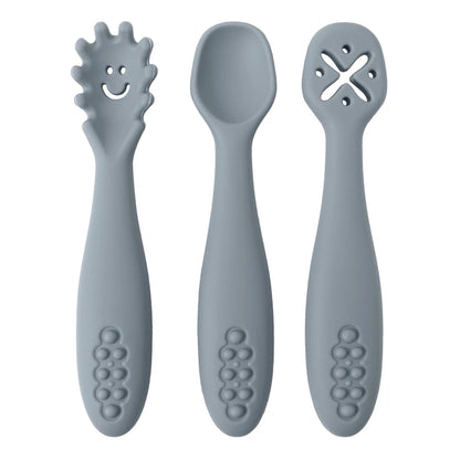 Conjunto de Colheres em Silicone Alimentar