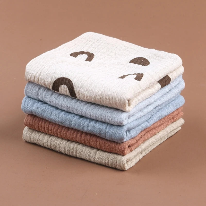 Conjunto de Musselinas em Algodão – 5 Unidades