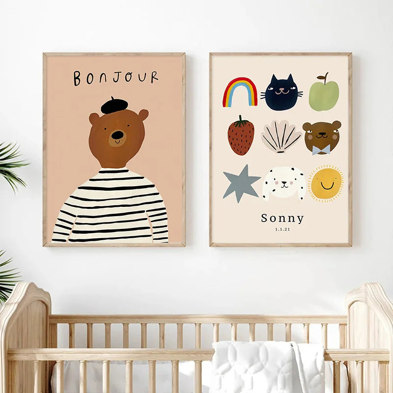 Ilustrações - Quarto kids