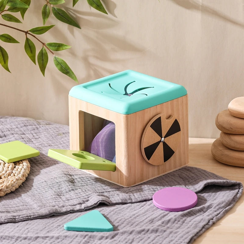 Tissue Box – Caixa Sensorial de Madeira