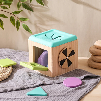 Tissue Box – Caixa Sensorial de Madeira