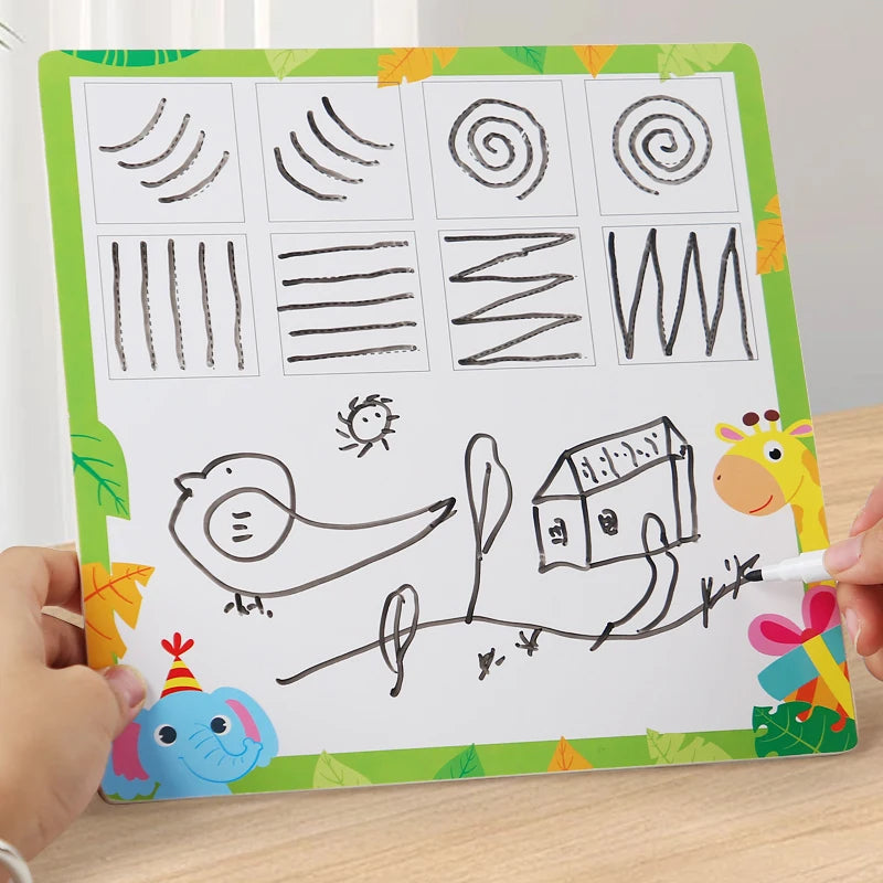 Puzzle de formas e animais – Encaixa, empilha e aprende com diversão!