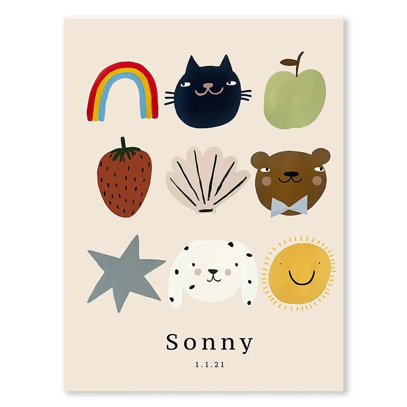 Ilustrações - Quarto kids