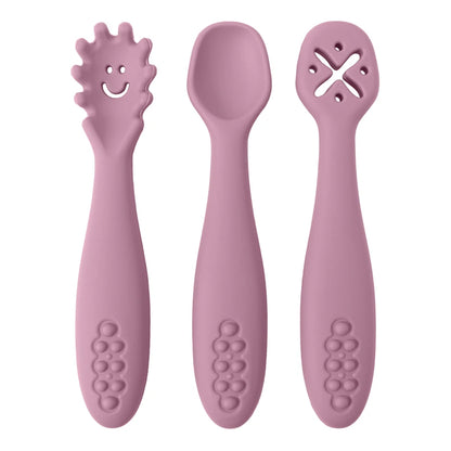 Conjunto de Colheres em Silicone Alimentar