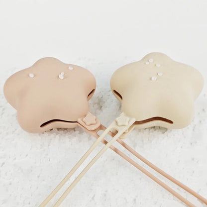 Caixa Porta-Chupeta em Silicone - Estrela