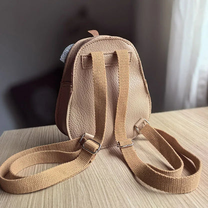 Mochila infantil em forma de abóbora e pêra – Estilo e doçura às costas