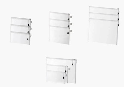 Bolsas “Puzzle Pouch” – Organizador Transparente com Fecho